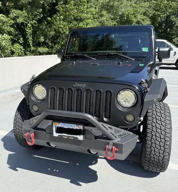 Black 2017 Jeep Wrangler Sport