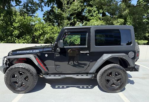 Black 2017 Jeep Wrangler Sport