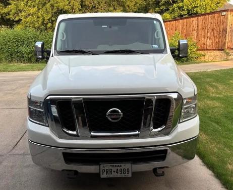 White 2017 Nissan NV Passenger NV3500 HD SV V8