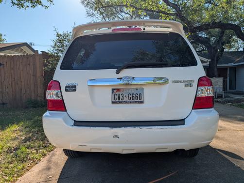 White 2007 Toyota Highlander Hybrid Limited
