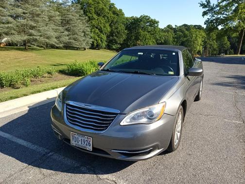 Gray 2013 Chrysler 200 Touring