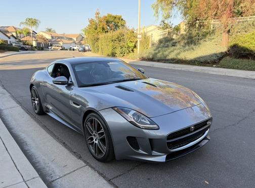 Gray 2015 Jaguar F-TYPE R