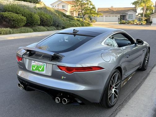 Gray 2015 Jaguar F-TYPE R