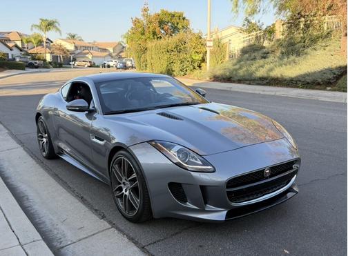 Gray 2015 Jaguar F-TYPE R