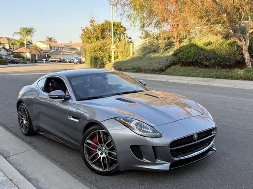 Gray 2015 Jaguar F-TYPE R