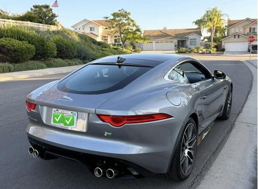 Gray 2015 Jaguar F-TYPE R