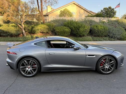 Gray 2015 Jaguar F-TYPE R