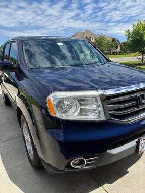 Blue 2013 Honda Pilot EX-L