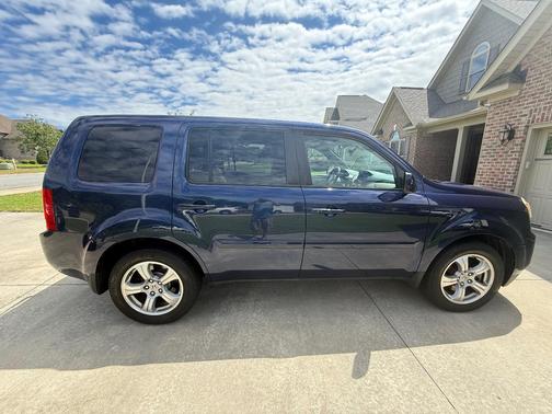 Blue 2013 Honda Pilot EX-L