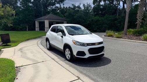 White 2021 Chevrolet Trax LS
