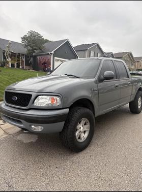 Gray 2002 Ford F-150 XLT SuperCrew