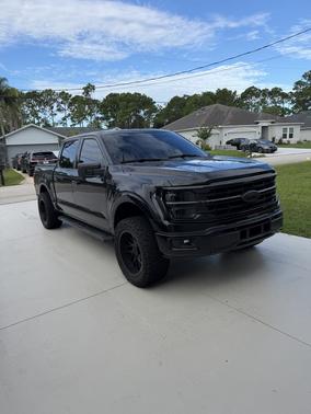Black 2024 Ford F-150 XLT