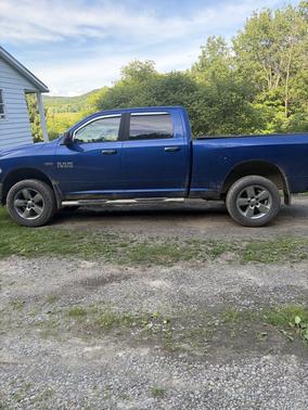 Blue 2017 RAM 1500 SLT