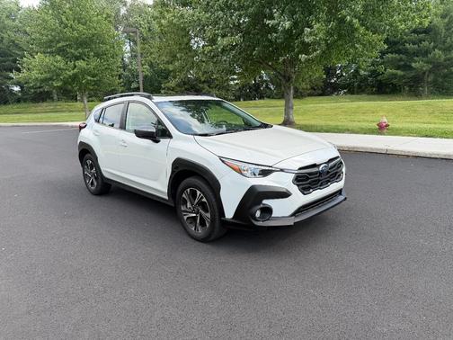 White 2024 Subaru Crosstrek Premium