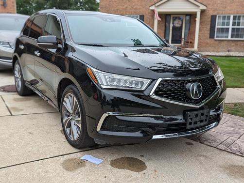 Black 2018 Acura MDX 3.5L w/Technology Package