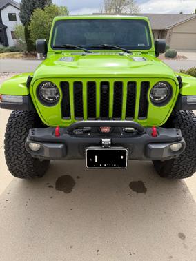 Green 2021 Jeep Wrangler Rubicon