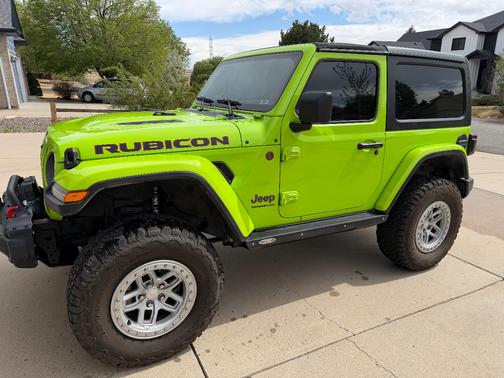 Green 2021 Jeep Wrangler Rubicon