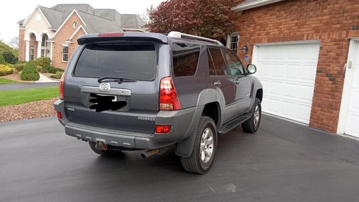 Gray 2003 Toyota 4Runner Sport V8