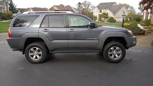 Gray 2003 Toyota 4Runner Sport V8