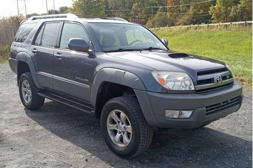 Gray 2003 Toyota 4Runner Sport V8