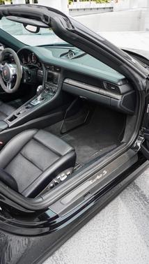 Black 2014 Porsche 911 911 Turbo S Cabriolet