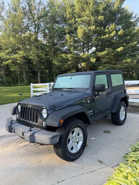 Black 2017 Jeep Wrangler Sport