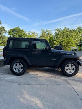 Black 2017 Jeep Wrangler Sport