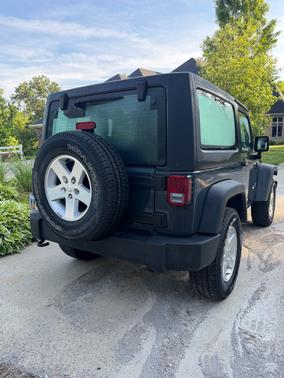 Black 2017 Jeep Wrangler Sport