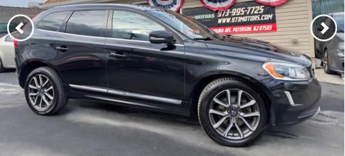 Black 2016 Volvo XC60 T6 Platinum
