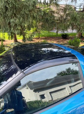 Blue 2008 Chevrolet Corvette Base