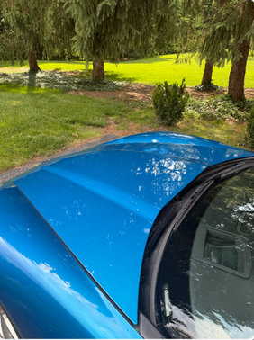 Blue 2008 Chevrolet Corvette Base