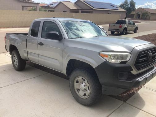 Silver 2019 Toyota Tacoma SR