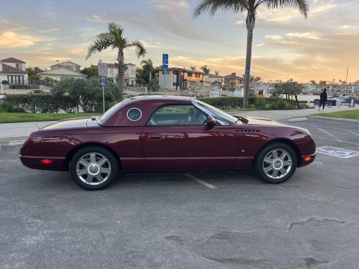 Red 2004 Ford Thunderbird Deluxe