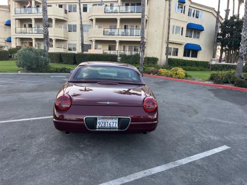 Red 2004 Ford Thunderbird Deluxe