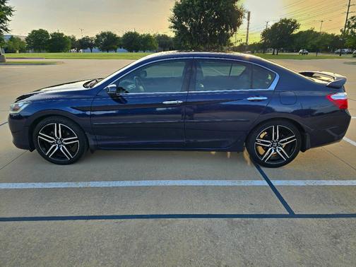Blue 2013 Honda Accord EX-L V-6