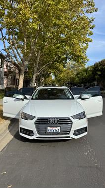 White 2018 Audi A4 2.0T ultra Premium