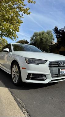 White 2018 Audi A4 2.0T ultra Premium