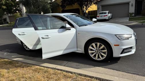 White 2018 Audi A4 2.0T ultra Premium