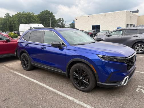 Blue 2023 Honda CR-V Hybrid Sport Touring