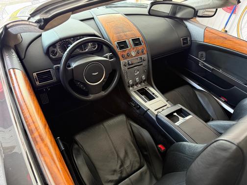 Gray 2008 Aston Martin DB9 Volante