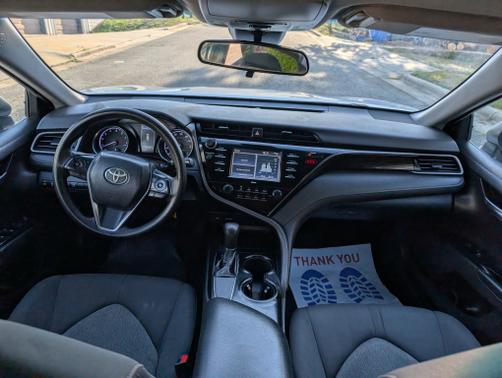 White 2020 Toyota Camry LE