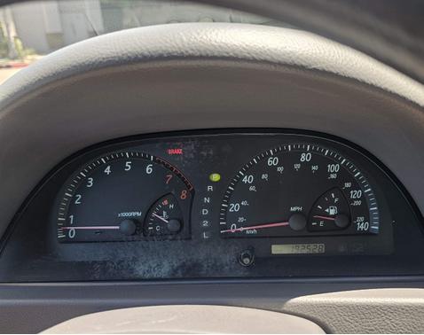 Green 2003 Toyota Camry LE