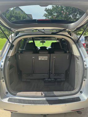 Silver 2013 Honda Odyssey Touring Elite