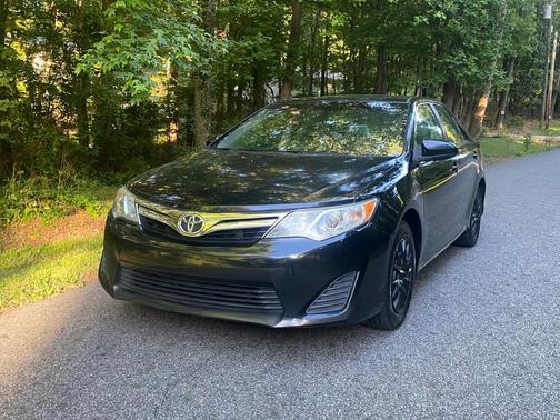 Black 2012 Toyota Camry LE
