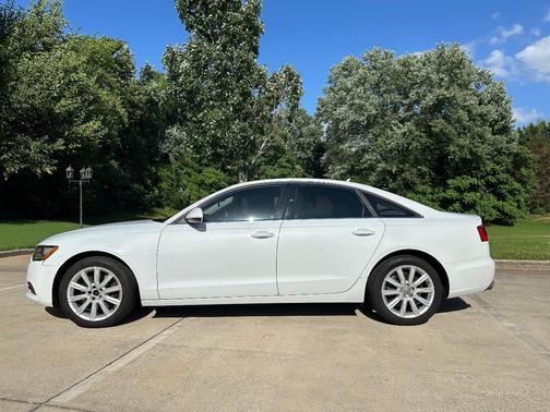 White 2014 Audi A6 2.0T Premium Plus quattro