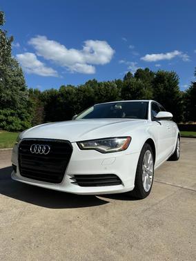 White 2014 Audi A6 2.0T Premium Plus quattro