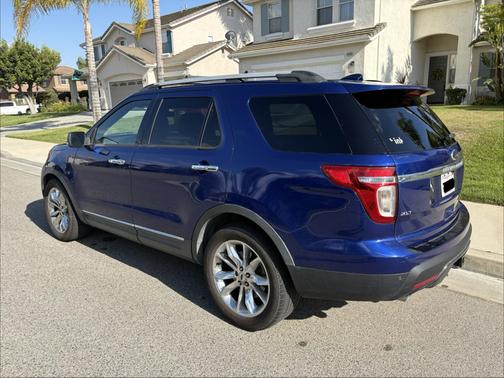 Blue 2014 Ford Explorer XLT