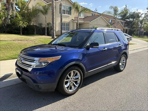 Blue 2014 Ford Explorer XLT