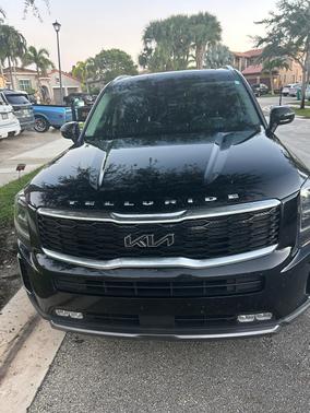 Black 2022 Kia Telluride EX