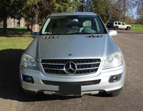 Silver 2007 Mercedes-Benz M-Class ML 350 4MATIC
